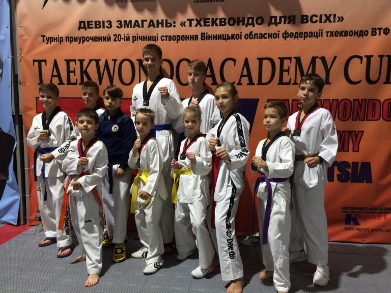 Спортсмены Днепропетровщины — призеры всеукраинского чемпионата по тхэквондо
