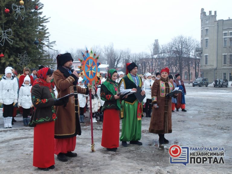 Как в Павлограде отмечают Рождество (ФОТО и ВИДЕО)