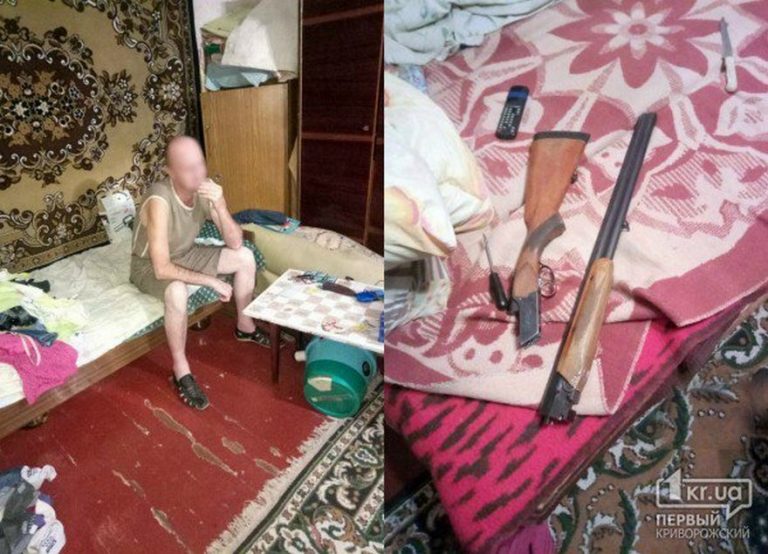 Покорял сердце дамы: мужчина стрелял с балкона из охотничьего ружья