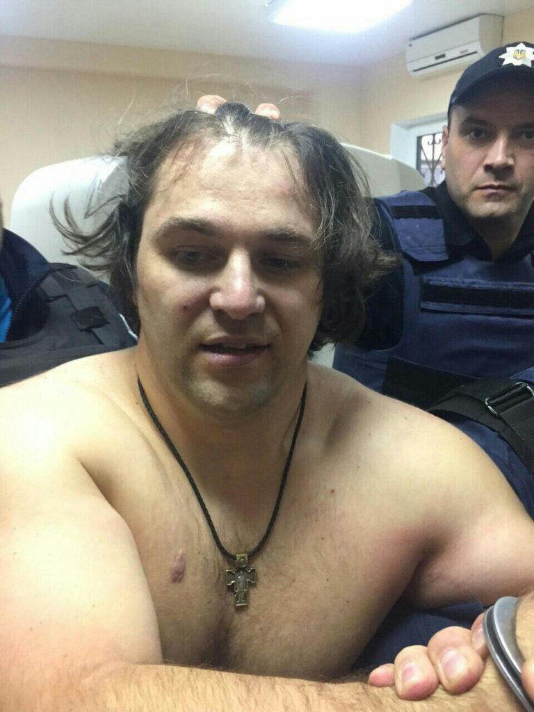 Убийца патрульных в Днепре задержан в больнице (фото задержания)