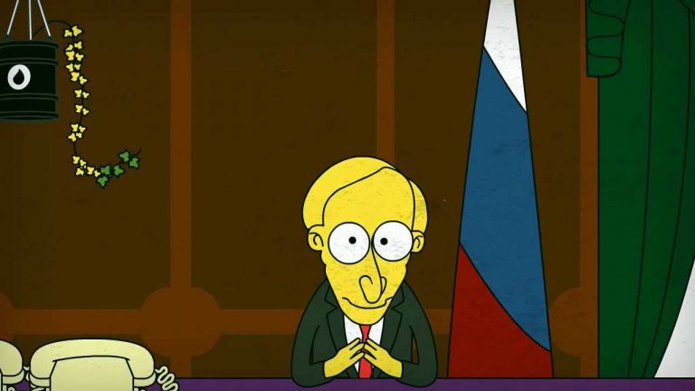 Симпсоны гениально потролили Путина, показав 17 лет его правления за 2 минуты