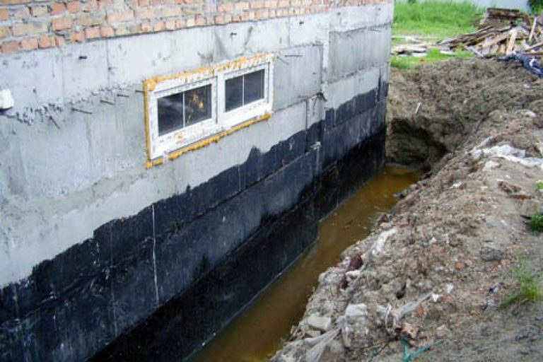 В Диевке из-за подтопления разрушаются дома